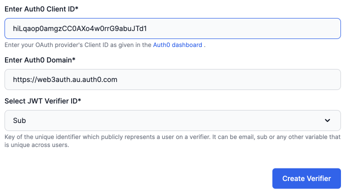 Microsoft - Domain and Client ID from Auth0 Dashboard